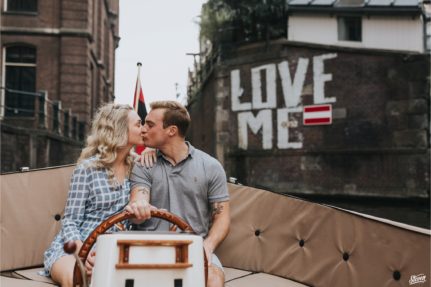 Canals of Amsterdam Engagement: Yllena and Stas