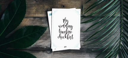 This Will Help You Plan Your Wedding in 12 Months