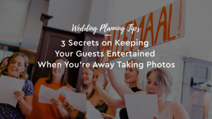 How to Keep Guests Entertained When You’re Away Taking Photos