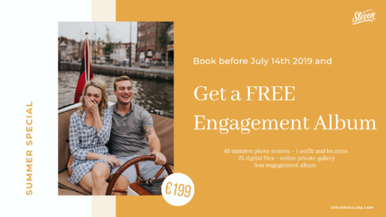 Summer Special: Get a FREE Engagement Album