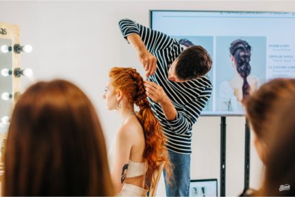 Bridal Hair and Make-up Oui Novias Workshop in Madrid