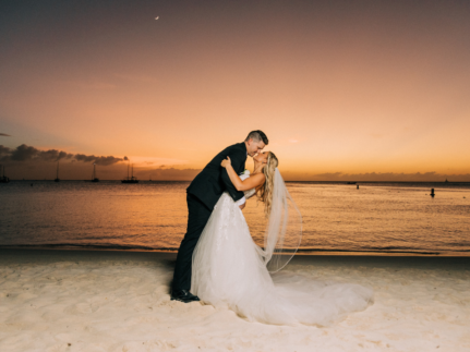 Destination Wedding at the Marriott Stellaris in Aruba | Nicole and Michael