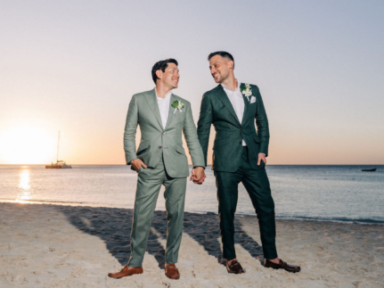 Aruba Gay Marriage:  Jeff and Jay’s Gay Wedding at the Hyatt Regency Resort in Aruba