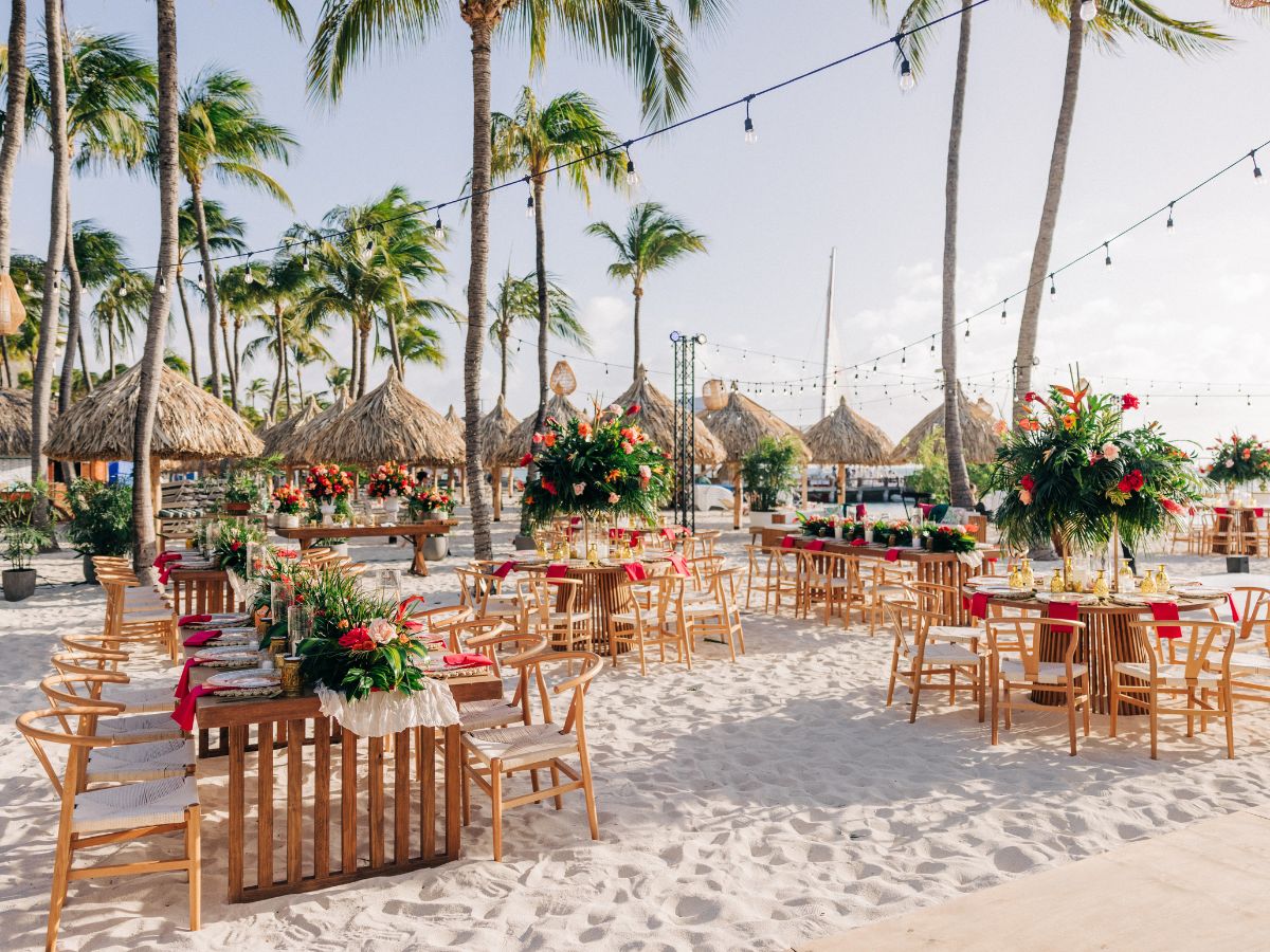 Kaylie-Camerons-Luxury-Wedding-at-the-Hyatt-Regency-Resort-Aruba-5-1 Should You Do a First Look on Your Wedding Day in Aruba? Here's What You Need to Know Destination Wedding in Aruba Wedding