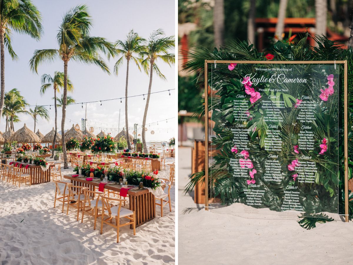 Kaylie-Camerons-Luxury-Wedding-at-the-Hyatt-Regency-Resort-Aruba-6-1 Should You Do a First Look on Your Wedding Day in Aruba? Here's What You Need to Know Destination Wedding in Aruba Wedding