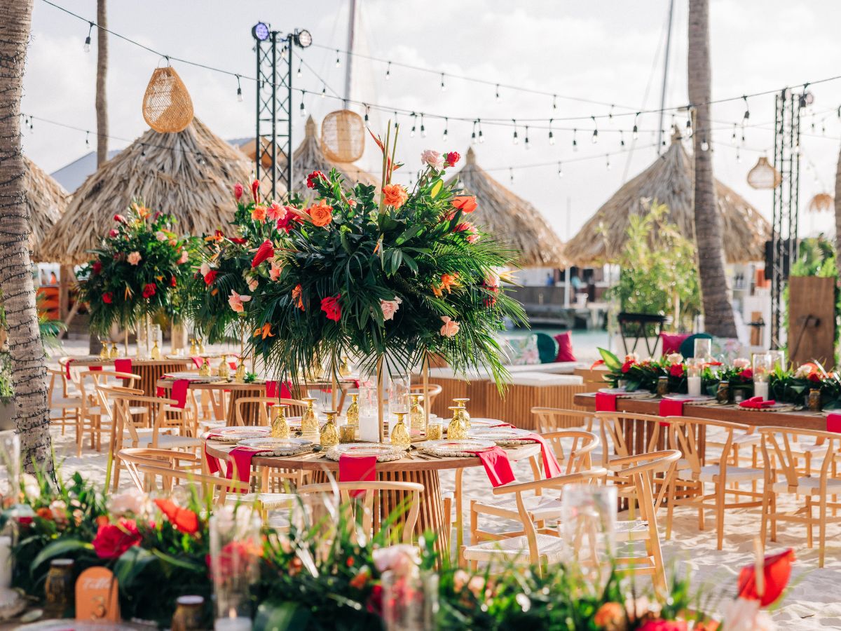 Kaylie-Camerons-Luxury-Wedding-at-the-Hyatt-Regency-Resort-Aruba-7-1 Should You Do a First Look on Your Wedding Day in Aruba? Here's What You Need to Know Destination Wedding in Aruba Wedding