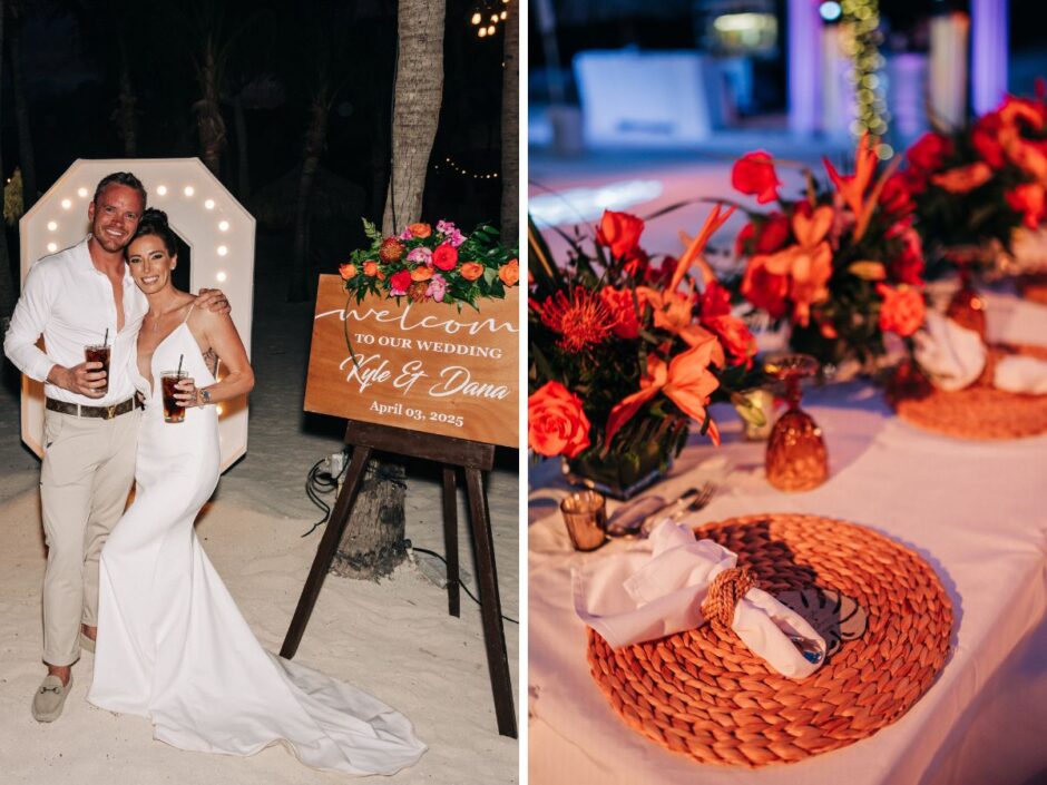Dana-Kyles-Private-Island-Wedding-in-Aruba-Flamingo-Free-Sun-Soaked-Full-of-Love-1-940x705 Dana & Kyle's Private Island Wedding in Aruba Flamingo-Free, Sun-Soaked & Full of Love (1) 