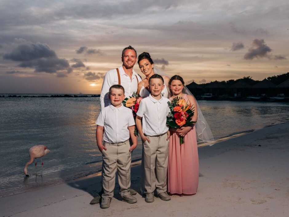 Dana-Kyles-Private-Island-Wedding-in-Aruba-Flamingo-Free-Sun-Soaked-Full-of-Love-940x705 Dana & Kyle's Private Island Wedding in Aruba Flamingo-Free, Sun-Soaked & Full of Love 