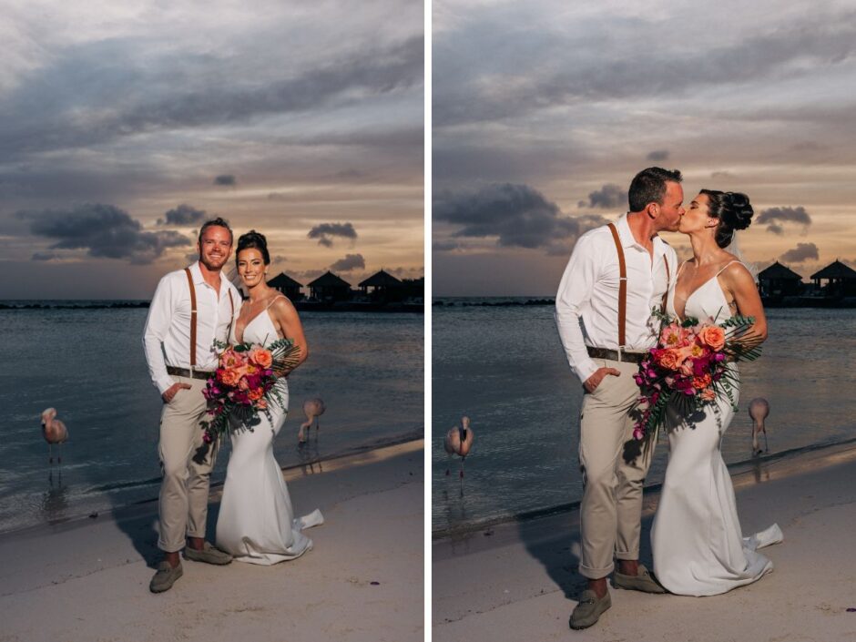 Dana-Kyles-Private-Island-Wedding-in-Aruba_-Flamingo-Free-Sun-Soaked-Full-of-Love-1-940x705 Dana & Kyle's Private Island Wedding in Aruba_ Flamingo-Free, Sun-Soaked & Full of Love 